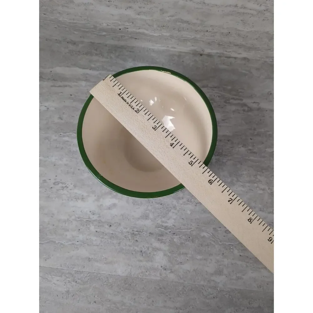 Nesting‎ Mixing Bowls Set Of 3, Apple Tree Design, Ceramic